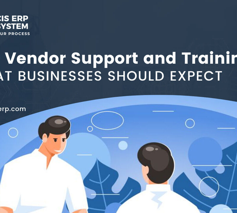 ERP Vendor Support and Training